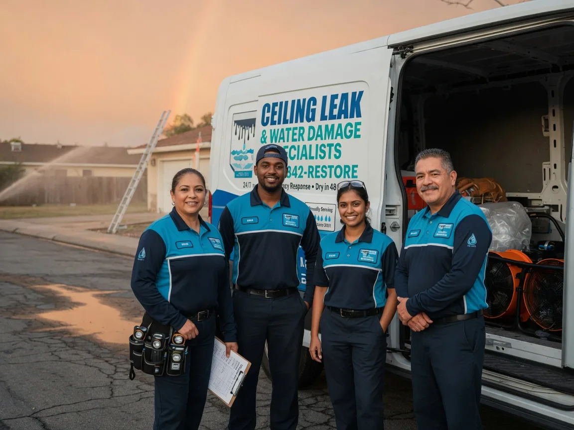 Ceiling Leak Cleanup company in Walnut, CA